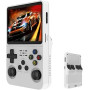 Mini Console de Jeu Vidéo Portable R36 Écran IPS 3,5" 64 Go - Blanc