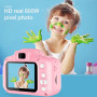 Digital Photo Device HD Screen of 2 Inches, of Cartoon - Pink