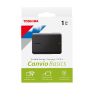 Toshiba Canvio Basics 1Tb External USB 3.2 Hard Disk - Black