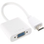 Adaptateur HDTV vers VGA - 25CM - Blanc