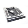 Adapter Support 2.5 HDD SSD SATA 3.0 (SATA III) Caddy Disk Bay Optical Reader - thickness 9.5MM