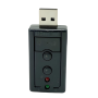 7.1 Virtual USB Audio Adapter with Control Button (Micro Audio/Jack)