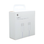 Câble USB‑C/USB-C Nylon Tressé 60 W iPhone 15 - 1M - Retail box (Apple)