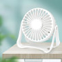 Mini USB Fan, Ideal for Daily Use - White