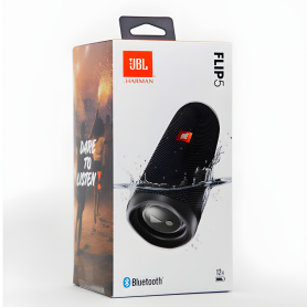 Enceinte Bluetooth sans fil JBL Flip 5 Noir - FLIP5BLKEU