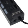 HUB USB 2.0 High Speed 7 Ports - Noir