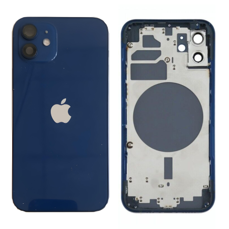 Châssis Vide iPhone 12 Bleu (Origine Demonté) Grade B