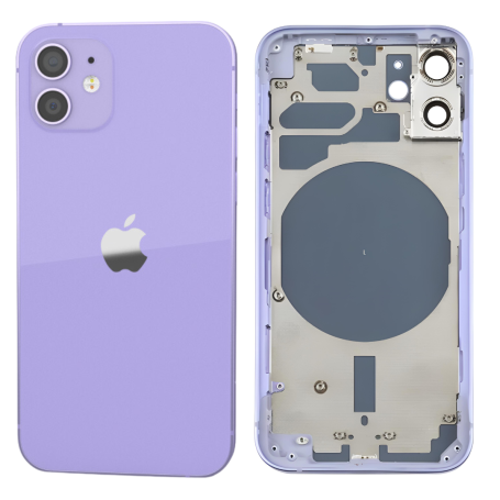 Châssis Vide iPhone 12 Violet (Origine Demonté) Grade B