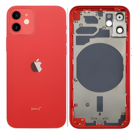 Back Cover Housing iPhone 12 Mini Red (Original Disassembled) Grade A