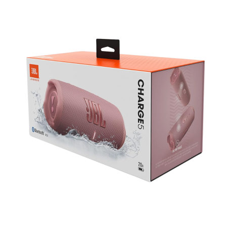 JBL Charge 5 Portable Bluetooth Speaker - Pink