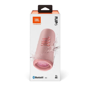 Enceinte Bluetooth sans fil JBL Flip 6 Rose - Son puissant et design compact