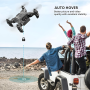 Mini Drone Professionnel avec Caméra 4K Portable RTF Pliable RC Quadricoptère avec 4 Batteries