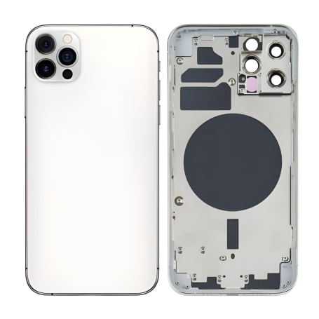 Châssis Vide iPhone 12 Pro Blanc (Origine Demonté) - Grade B