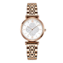 Women's Watch + Bracelet + Necklace Box - Gypsophila Diamond Dial Steel Bracelet