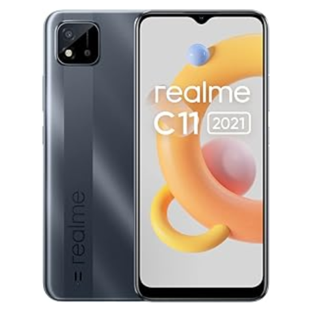 Realme C11 2021 64GB Gray - Grade Awith Box and Accessories