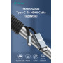 HDMI to Type C Cable (Updated) - Devia Storm Series - 2 M - Black