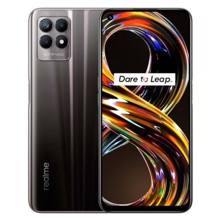 Realme 8i 128 Go Noir - Grade AB avec Boîte et Accesoires