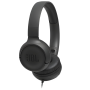 JBL Tune T500 Wired Headphones - Black