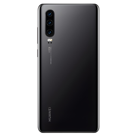 Vitre arrière Huawei P30 Noir (Original Démonté) - Grade B