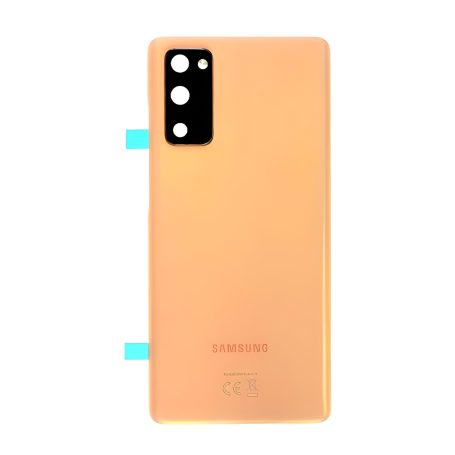 Rear Window Samsung Galaxy S20 FE 4G/5G 2020 (G780F/G781B) Without Border Orange Lens (Original Disassembled) - Grade B