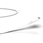 Type-C / Type-C - Fast Charging Cable - Devia GRS Environment-friendly Series - PD 60W 3A 1M - White