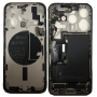 Natural Titanium iPhone 15 Pro Rear Chassis without rear glass (Original Dismantled) Grade A