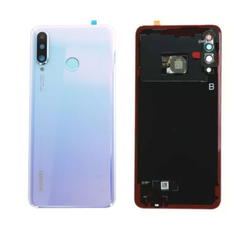 Rear window Huawei P30 Lite Pearl (Original Disassembled) - Grade A