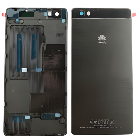 Rear window Huawei P8 Lite Black (Original Disassembled) - Grade A