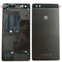 Rear window Huawei P8 Lite Black (Original Disassembled) - Grade A