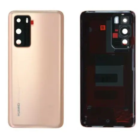 Vitre arrière Huawei P40 Or (Original Démonté) - Grade A