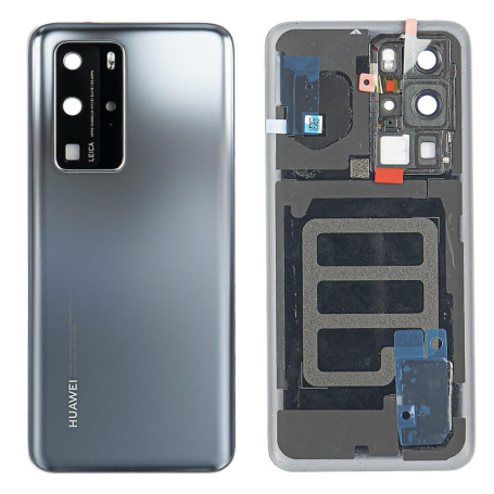 Rear window Huawei P40 Pro Silver (Original Disassembled) - Grade A