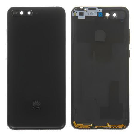 Vitre arrière HUAWEI Y6 2018 Noir (Original Démonté) - Grade A