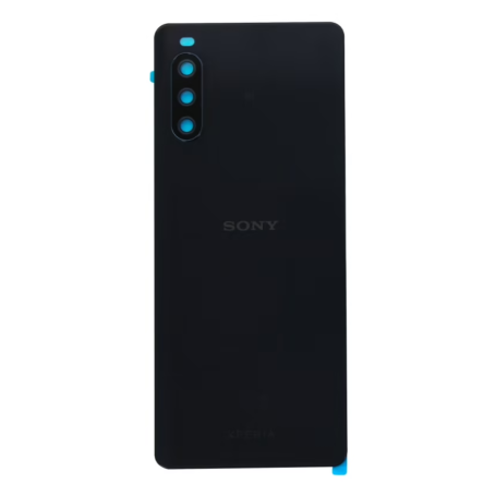 Vitre arrière Sony Xperia 10 III Noir(Original Démonté) - Grade B