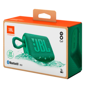 JBL Go 3 Eco Portable Bluetooth Speaker Green - JBLGO3ECOGRN