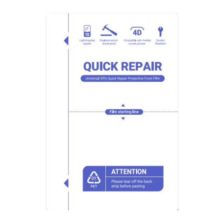 Universal EPU Quick Repair Protective Front Film - 20 Pcs (Code CUTTING)