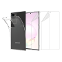 Pack Case + 2Pcs ESSENTIELB Protection Film for Samsung Galaxy Note 20 Ultra