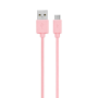 Câble USB / Micro ESSENTIELB 1M Rose Poudré