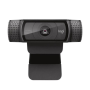 Conference Camera Audio-Video Webcam C920 Full HD 1080P With 2 Integrated Microphones - Black - Logitech