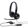 Casque Filaire pour PC/Ordinateur Portable Avec Microphone Antibruit USB-A Logitech H390 - Noir