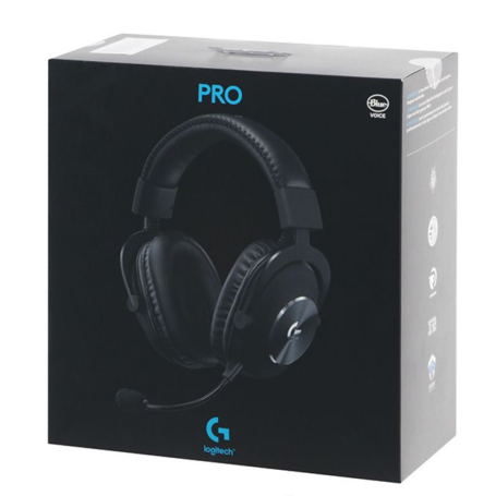 Casque Gaming Filaire Son Surround 7.1 USB Logitech Pro X - Noir