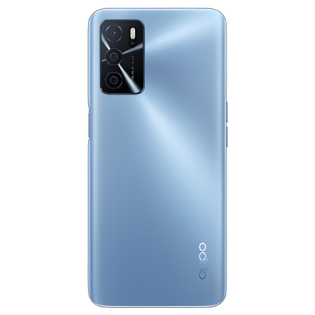 Oppo A16S Rear Window Blue (Original Disassembled) - Like New