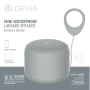 Portable IPX7 5H Bluetooth speaker - Devia Kintone BT2602 series - Gray