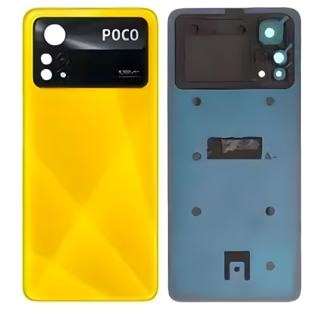 Xiaomi Poco X4 Pro Rear Window Without Yellow Lens Frame (Original Disassembled) - Grade B