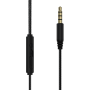 Devia Smart Series Dual Dynamic 3.5mm Jack Wired In-Ear Headphones - Black