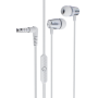 Devia Kintone Seires 3.5mm Metal Wired Headphones with Remote Control - White