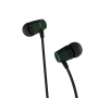 Devia Kintone Seires 3.5mm Metal Wired Headphones with Remote Control - Green