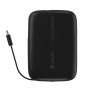 Power Bank Double Câbles (Lightning + Type-C) 10000mAh - DEVIA EP158 - Noir