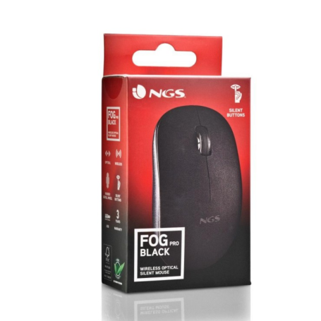 NGS Fog Pro 2.4 GHZ Wireless Mouse - Black