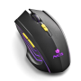 Souris de Jeu avec Lumière LED Sans Fil NGS GMX-200 Rainbow Lights Jusqu'à 2300 DPI 2.4 GHZ