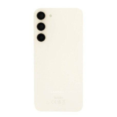 Rear Window Samsung Galaxy S23 (S911B) Beige (Original Disassembled) - Like New